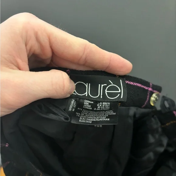 Vintage Laurel by Escada Cropped Blazer Skirt Suit Set Size 38 - Picture 6 of 7